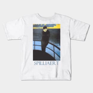 The Crossing by  by Léon Spilliaert Kids T-Shirt